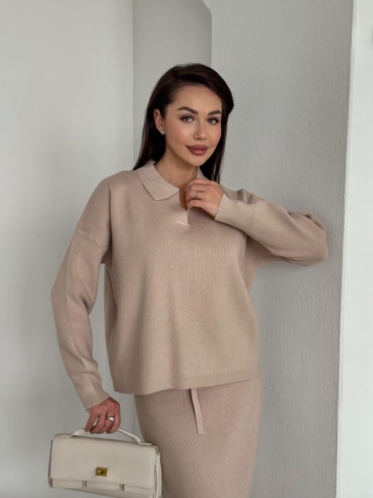 Трикотажный костюм двойка