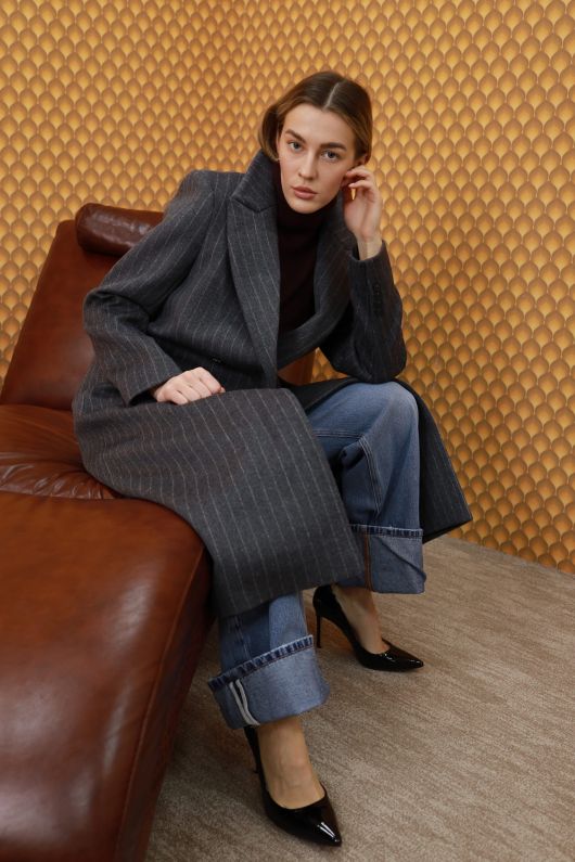 Пальто из шерсти №705