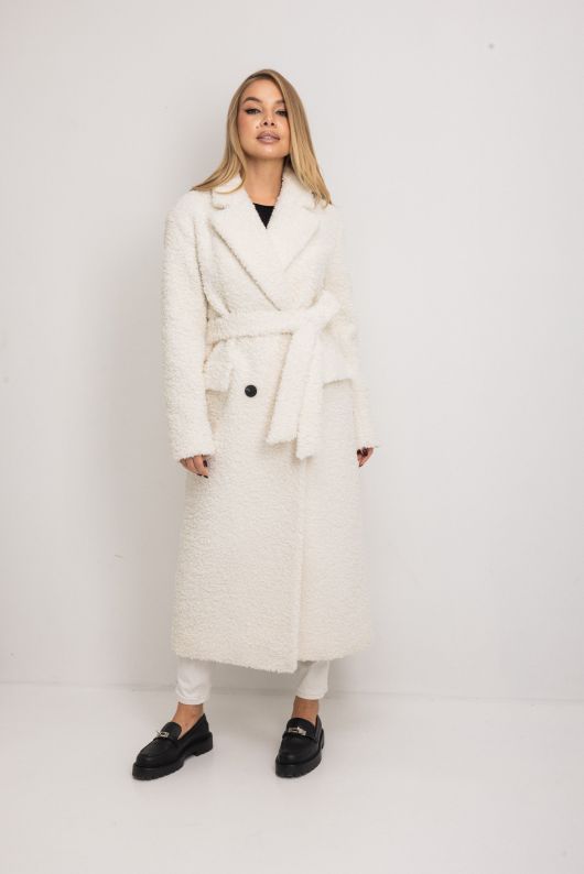 Пальто Тедди, белый