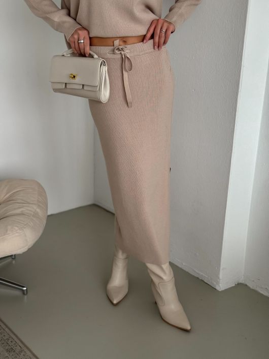 Трикотажный костюм двойка