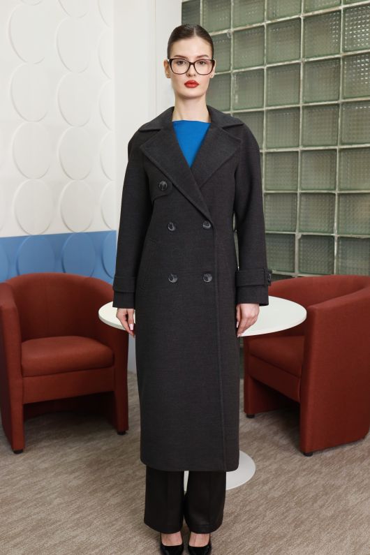 Пальто из шерсти №596